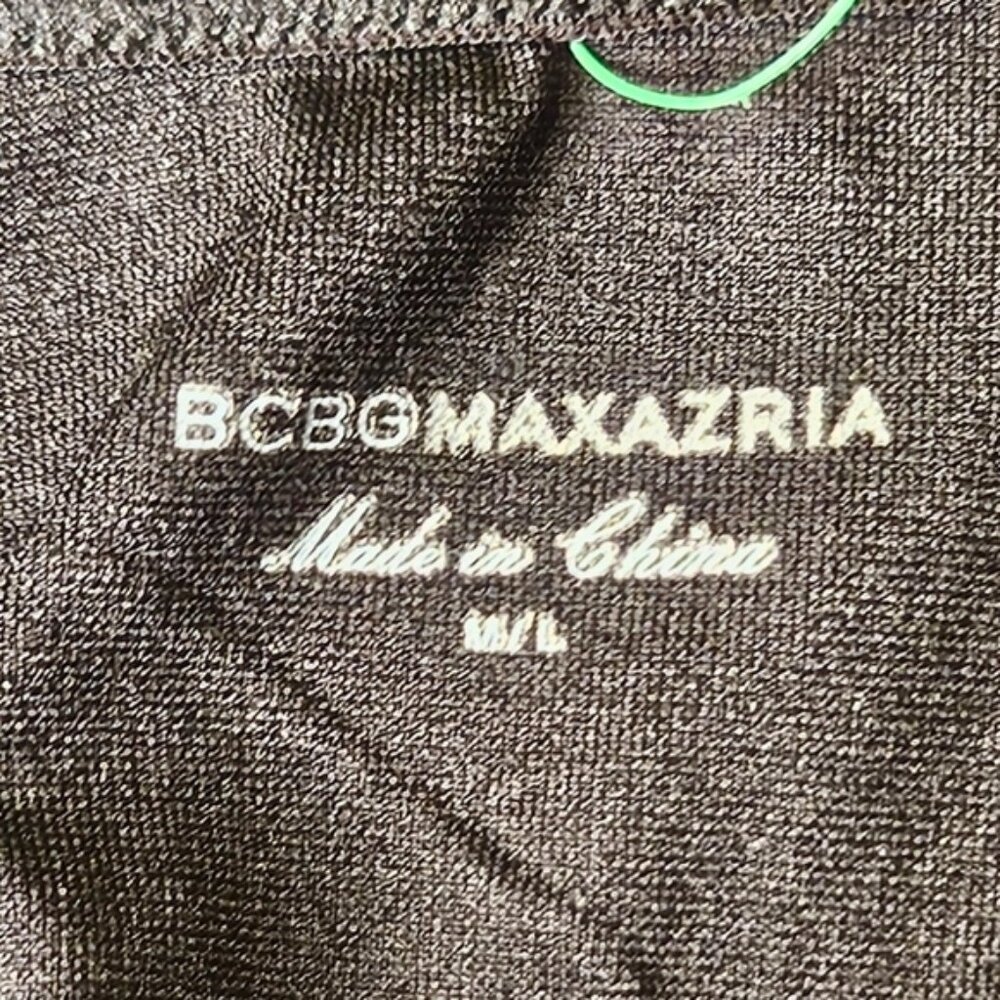 BCBG Women's Black Long Cami Tank Top - Picture 4 of 4